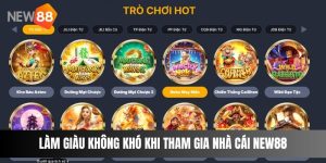 Làm Giàu Không Khó Khi Tham Gia Nhà Cái NEW88